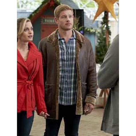 Nostalgic Christmas Trevor Donovan Shearling Jacket - Celebs Movie Jackets