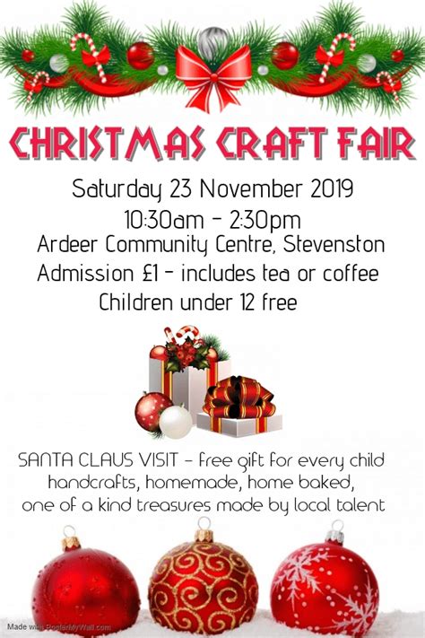 Christmas Craft Fayre – North Ayrshire Community Planning Partnership