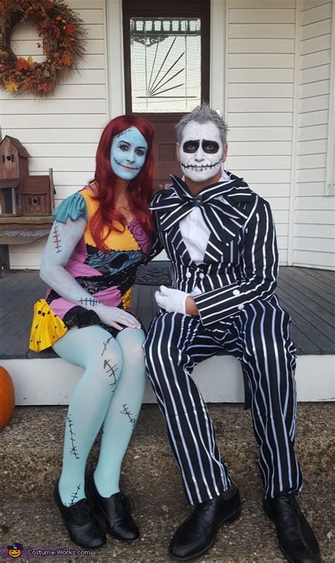 Jack and Sally Skellington Couples Costume | DIY Costumes Under $35