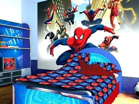 Avengers Bedroom Decor Marvel Kids Room Avengers Wallpaper - Boys ...