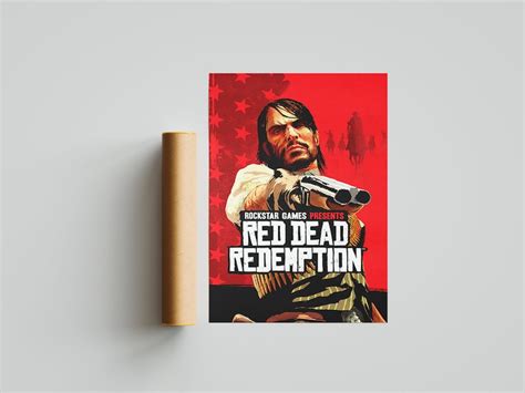 Red Dead Redemption Poster Red Dead Redemption 2 Poster - Etsy