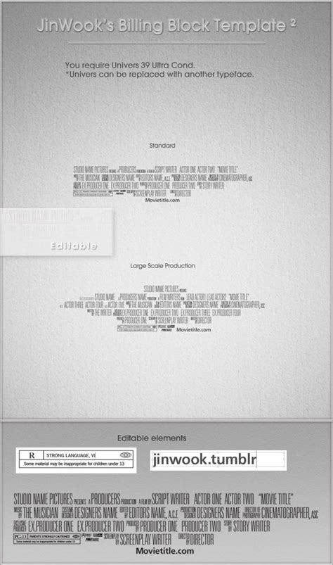 Billing Block Template by elementj on DeviantArt