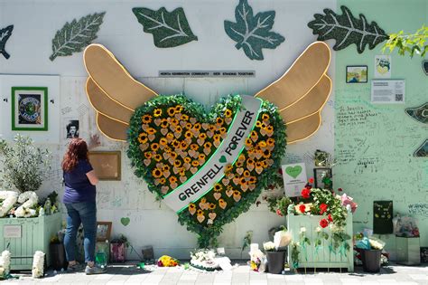 Prince William and Kate attend Grenfell Tower fire memorial