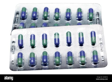 Two Blister packs of 50mg Trazodone capsules Stock Photo - Alamy