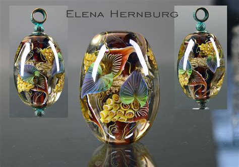 https://www.etsy.com/shop/ElenaHernburg | Lampwork bead jewelry ...