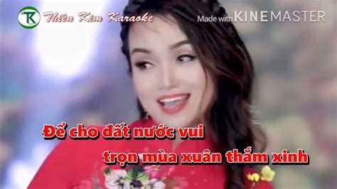 Tâm sự nàng Xuân karaoke tone nữ beast chuẩn Thiên Kim - YouTube Music