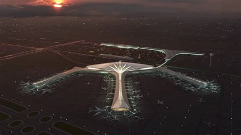 'Feather floating': MAD architects reveal China’s new airport design