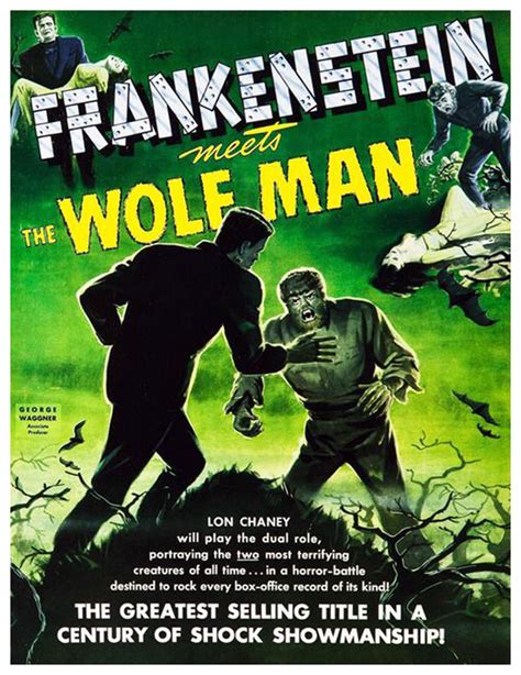 13: FRANKENSTEIN MEETS THE WOLF MAN / Universal Pictures - 1943