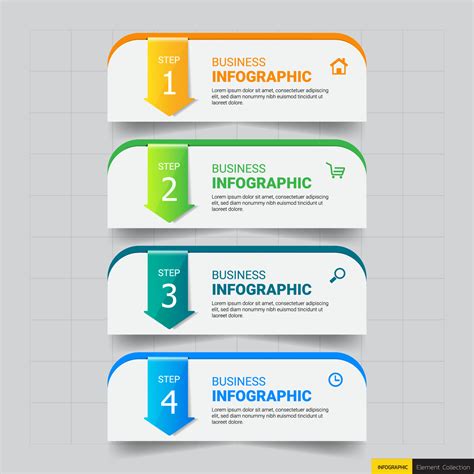 Process infographic template 3803032 Vector Art at Vecteezy