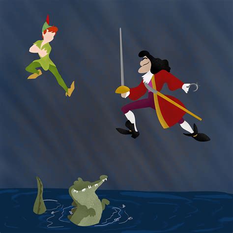 Dream the Magic - Peter Pan, Captain Hook & The Crocodile