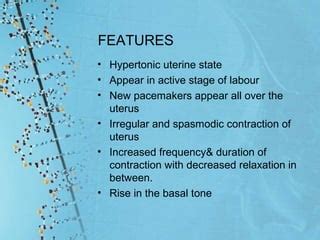 Abnormal uterine action | PPT