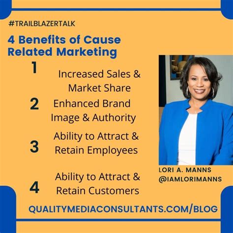 The Top 4 Benefits of Cause-Related Marketing - Quality Media Consultant Group LLC