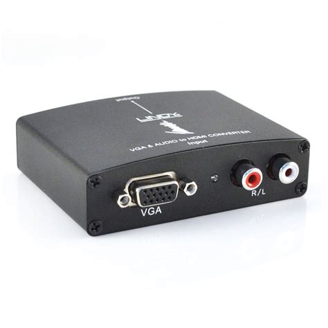 VGA & Audio To HDMI Converter - from LINDY UK