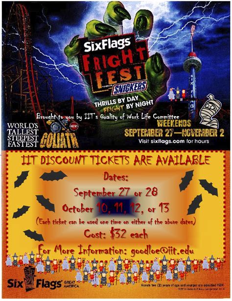 Six Flags Great America Fright Fest 2024 - Maura Sherrie