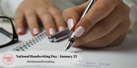 JANUARY 23, 2023 | NATIONAL PIE DAY | NATIONAL HANDWRITING DAY - National Day Calendar