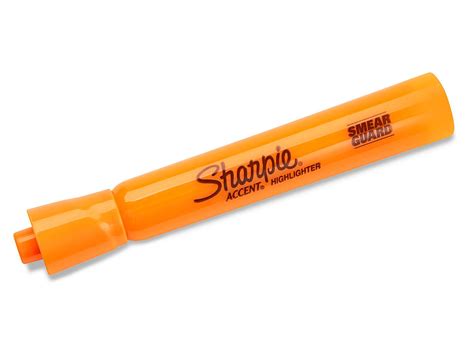 Sharpie® Highlighters - Tank, Fluorescent Orange S-17367FO - Uline