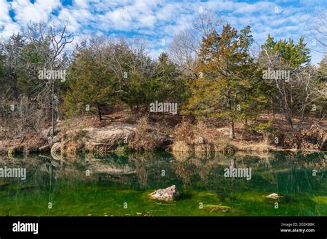 Chickasaw National Recreation Area During Fall Stock Photo - Alamy