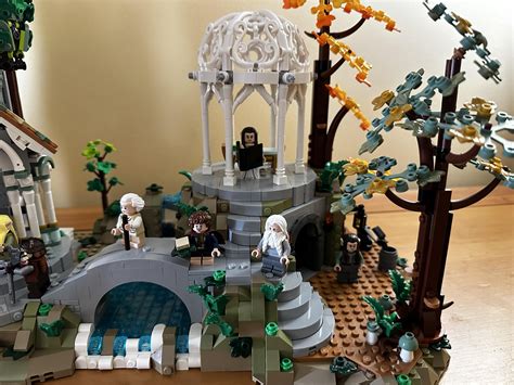 Rivendell has some of the most detail in any LEGO set I’ve ever owned. Truly a work of art. : r/lego