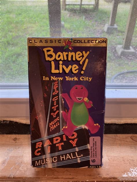 Barney - Live In New York City (VHS, 1994, Classic Collection ...