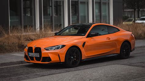 The first ever 2021 BMW M4 Competition in Fire Orange