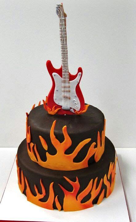 Rock star cake | Cakes, Cookies and Party Ideas for all the Holidays ...