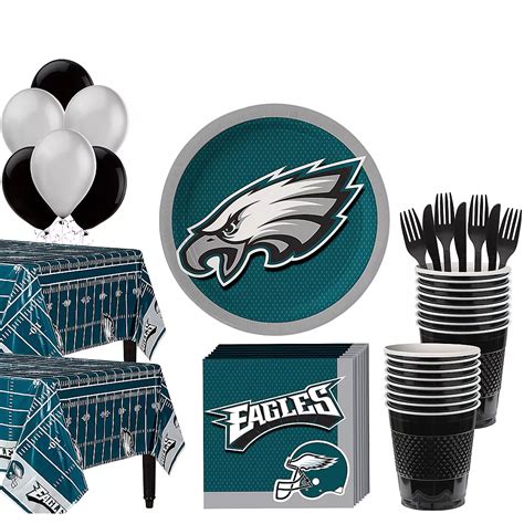 Super Philadelphia Eagles Party Kit for 36 Guests | Party City