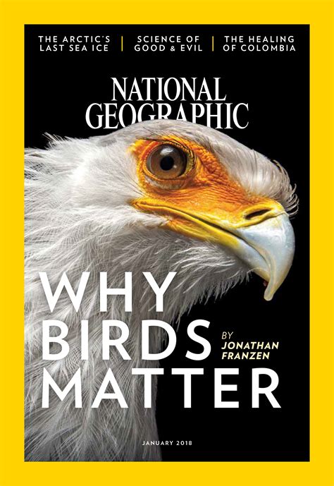 National Geographic magazine January 2018