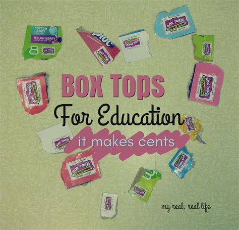 Box Tops for Education!