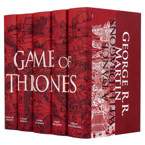 Game of Thrones Custom Designed Collection Book Sets - Juniper Books