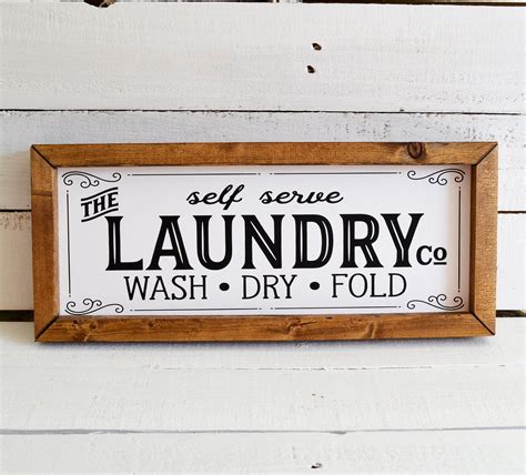 The Laundry Company Sign in 2020 (With images) | Vintage laundry room