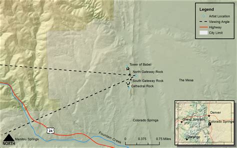 Garden Of The Gods Map - Maping Resources