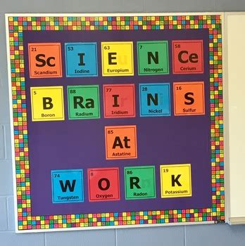 Chemistry Bulletin Board Ideas | TPT