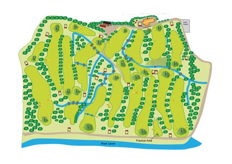 Course Map - Dumbarton Golf Club