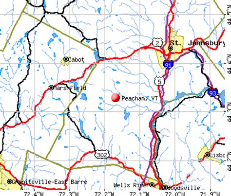 Peacham, Vermont (VT 05873) profile: population, maps, real estate ...