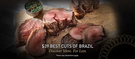 Fogo De Chao Restaurants: Best Of Brazil Dinner (Meat, Salad + Side Dish)