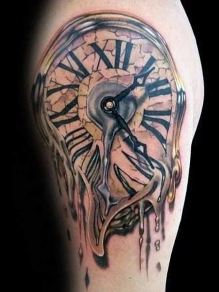 40 Best Clock Tattoos for Men & Meaning - The Trend Spotter