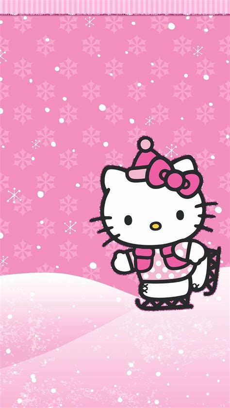 Hello Kitty Winter Wallpapers - Top Free Hello Kitty Winter Backgrounds - WallpaperAccess