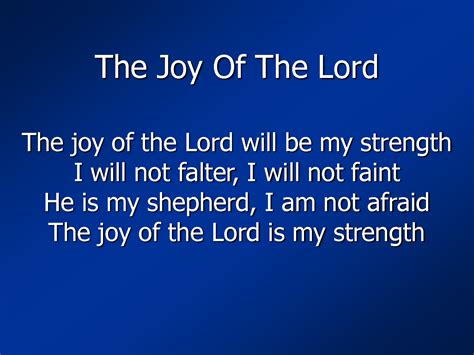 Joy Of The Lord Quotes. QuotesGram