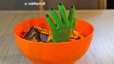 Moving Monster Hand Halloween Candy Bowls