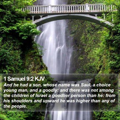 1 Samuel 9 Scripture Images - 1 Samuel Chapter 9 KJV Bible Verse Pictures