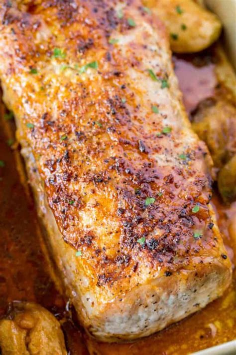 Ultimate Garlic Pork Loin Roast Recipe [VIDEO] - Dinner, then Dessert