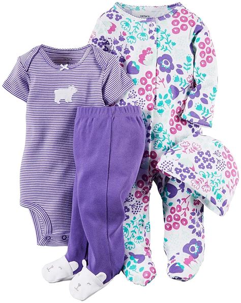 Carter's Baby Girls' 4 Piece Layette Set (Baby) >> More infor at the ...