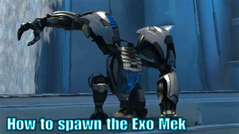 How to SPAWN the Exo Mek in Genesis Part 2! - YouTube