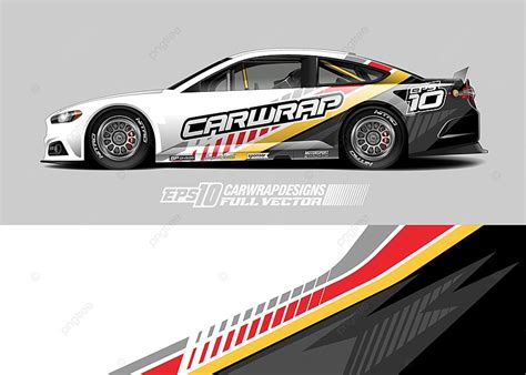 Race Car Graphic Livery Design Vector Mockup Template Download on Pngtree