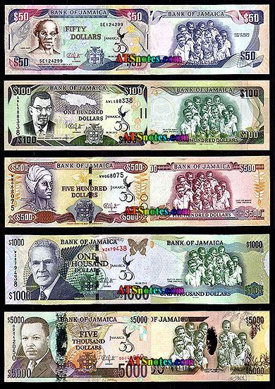 Jamaica banknotes - Jamaica paper money catalog and Jamaican currency history | Bank notes ...