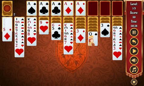 Klondike solitaire double deck turn one - wolfpolf