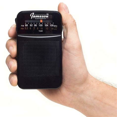 AM // FM Portable Pocket Radio with Best Reception - Small Battery ...