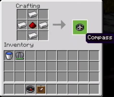 How To Make A Compass In Minecraft