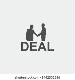 Deal Logo Template Design Vector Stock Vector (Royalty Free) 1442532536 | Shutterstock