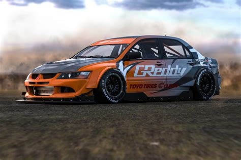 Veer Design - Widebody Evo 8 Drift Car